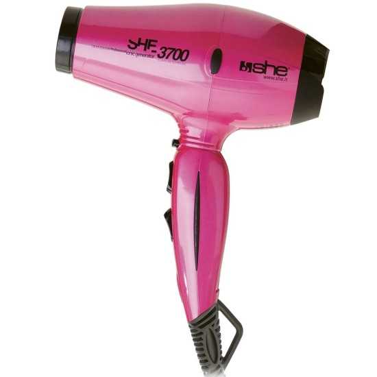 She 3700 Asciugacapelli Compatto