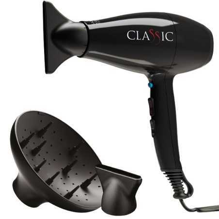 Gama Classic Asciugacapelli Professionale 2200w - Nero