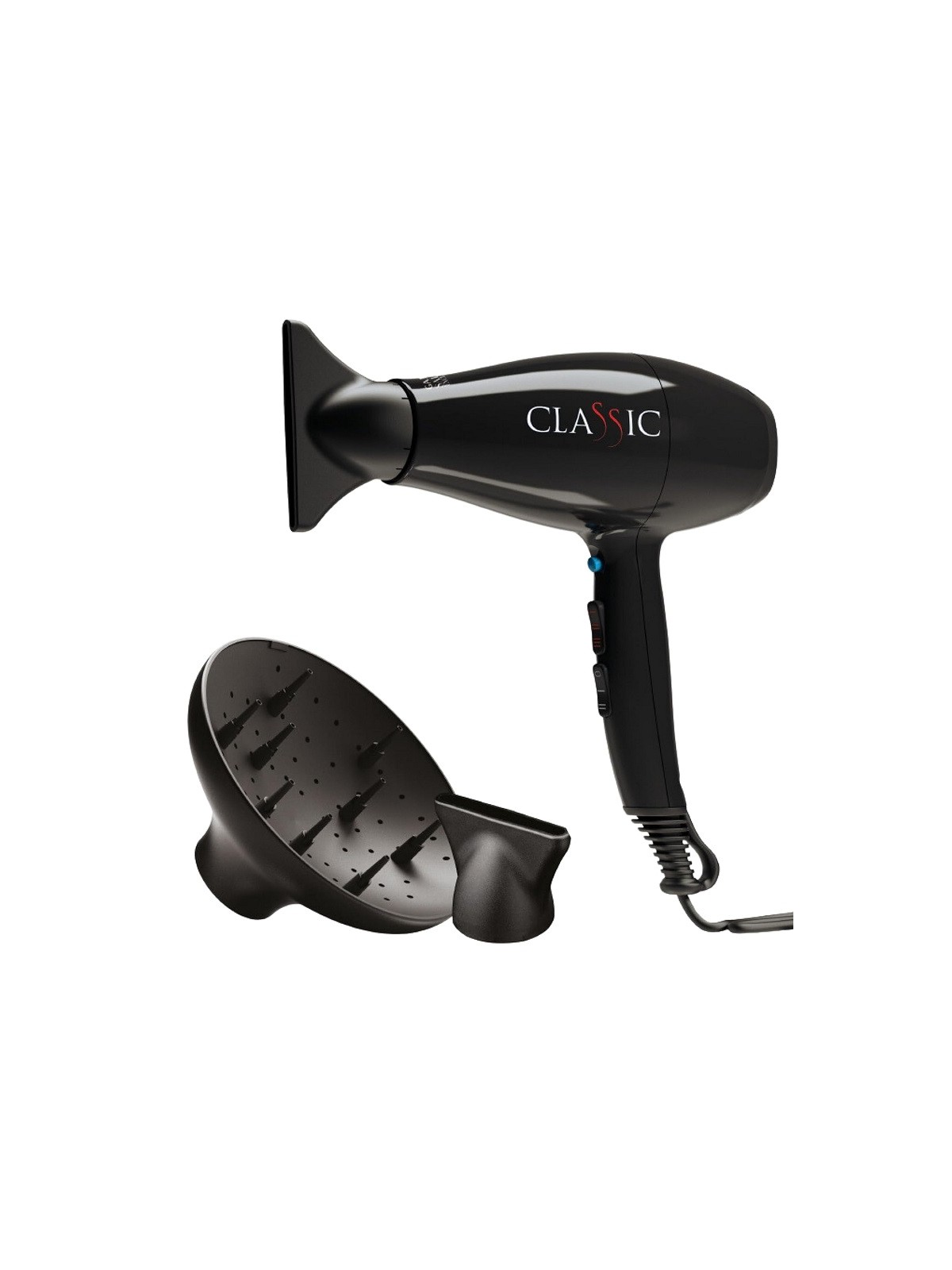 Gama Classic Asciugacapelli Professionale 2200w - Nero |GAMA SALON EXCLUSIVE
