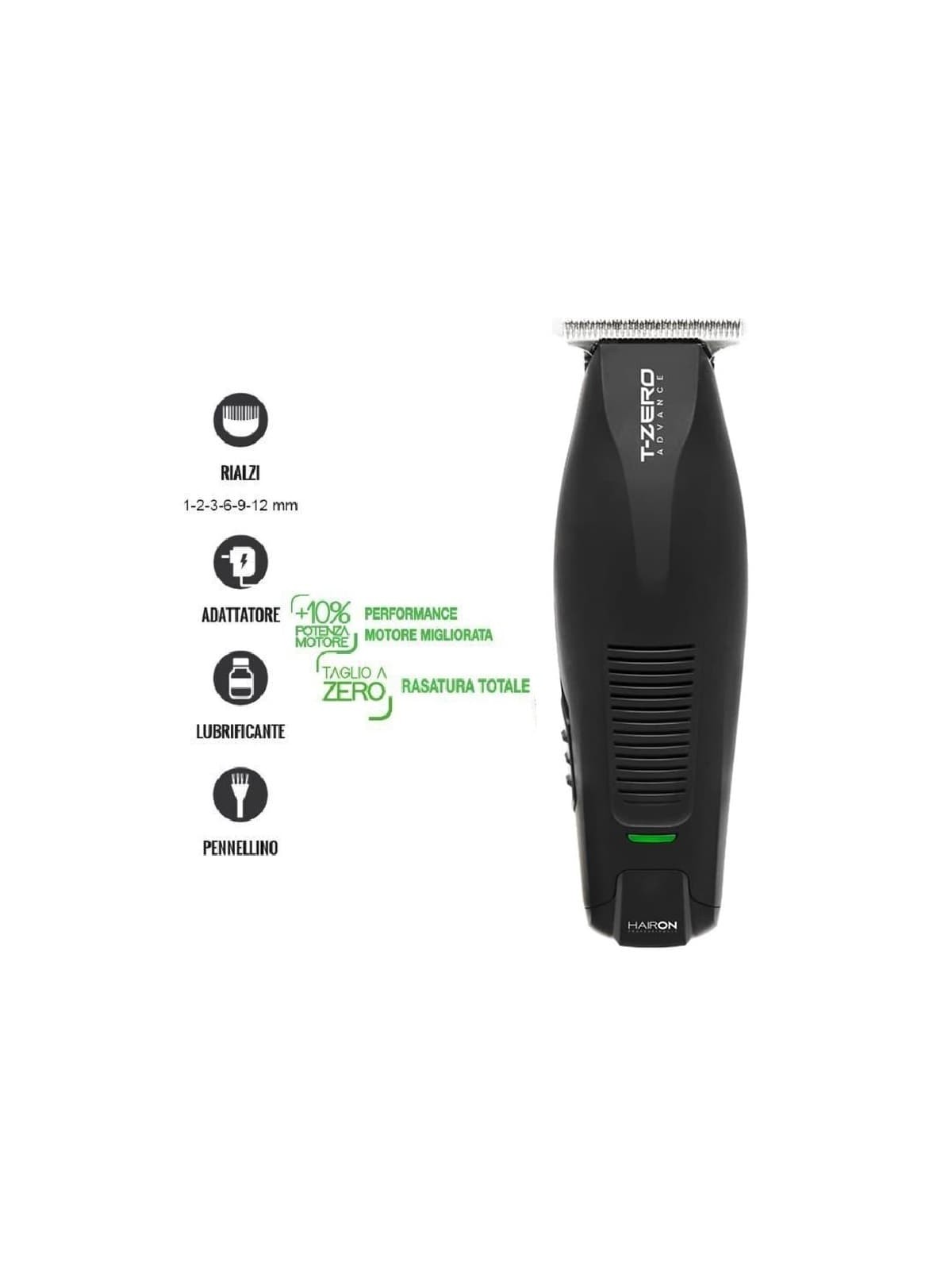 Hairon T-zero Advance Tagliacapelli Rifinitore Professionale |HAIRON