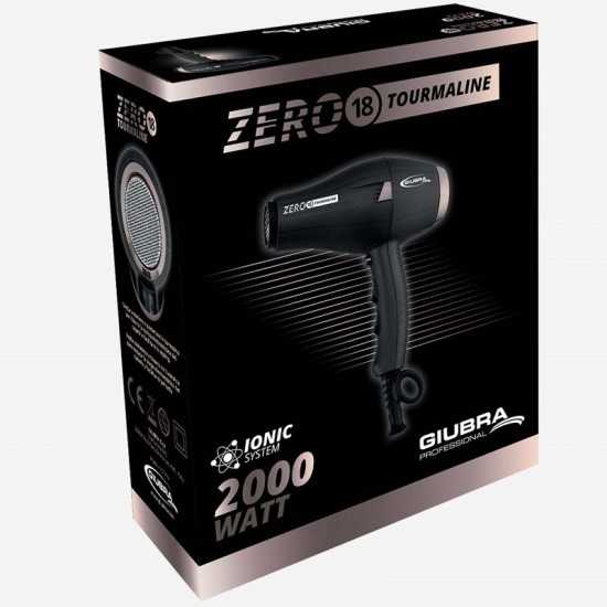Giubra Asciugacapelli Zero 18 Tourmaline Ionic 2000w