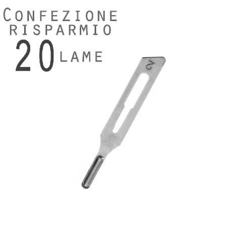 Bestblade Lame Sgorbia Sterilizzate Podologia 02 - 20pz