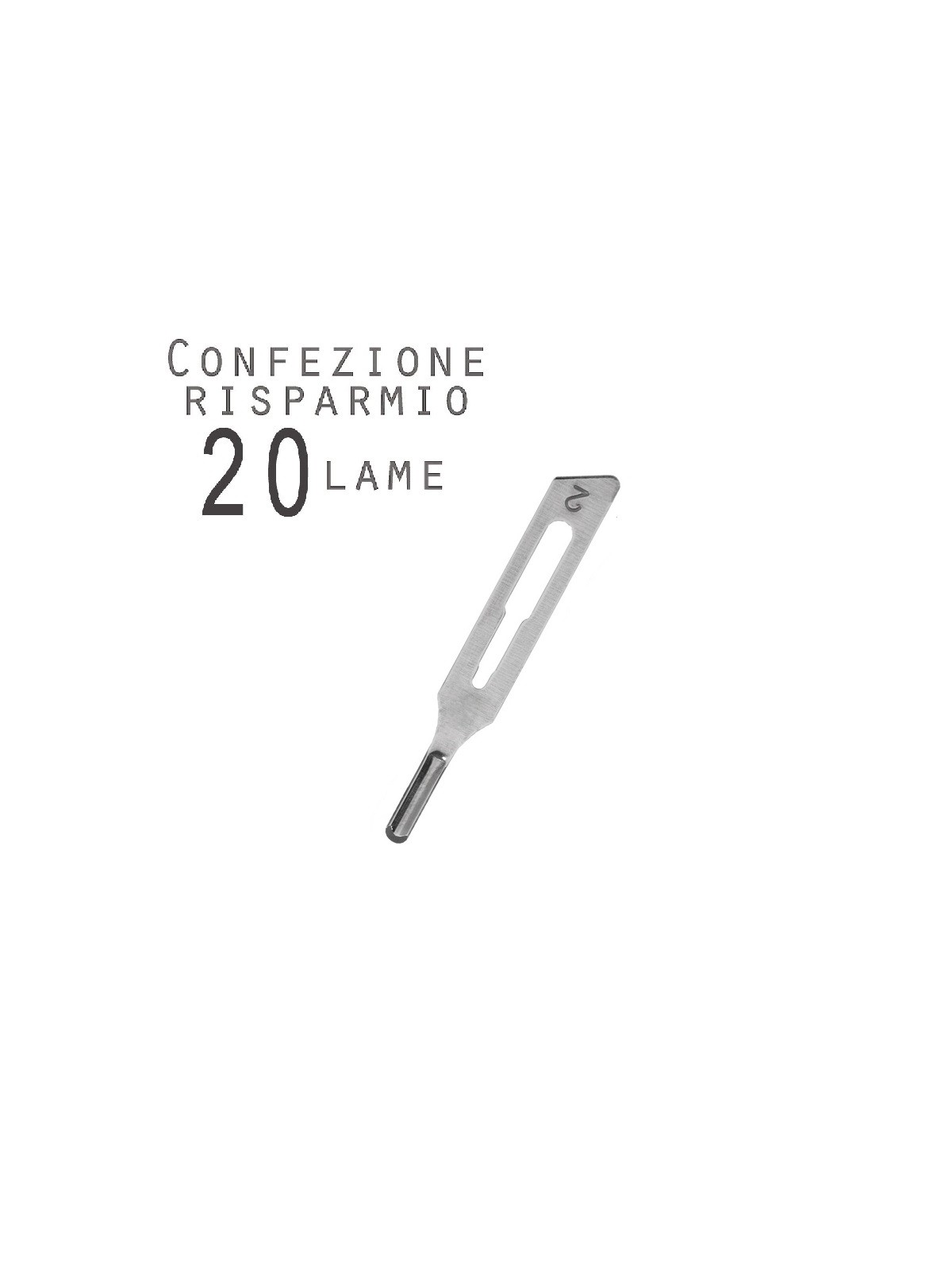 Bestblade Lame Sgorbia Sterilizzate Podologia 02 - 20pz LABOR PRO | 6,52 €