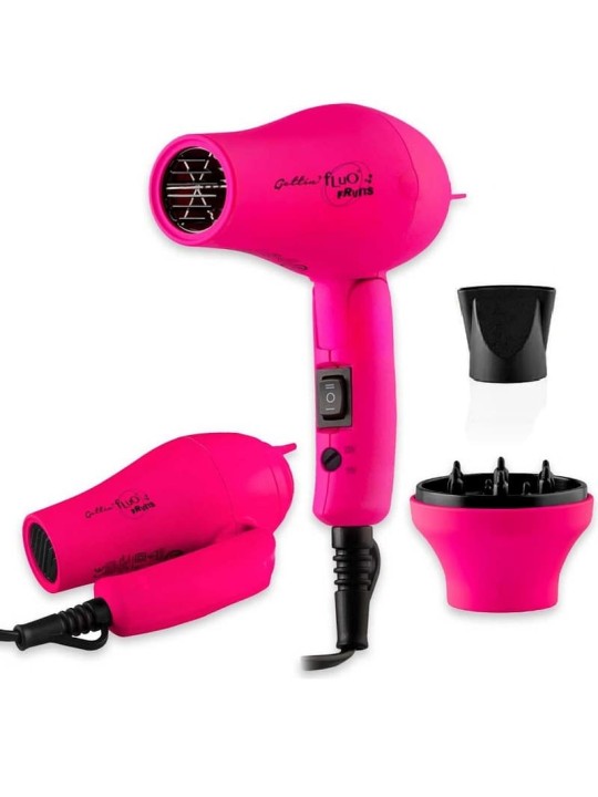 Gettin Fluo Asciugacapelli da Viaggio Strawberry |Gettin Fluo