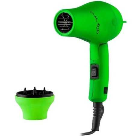 Gettin Fluo Asciugacapelli da Viaggio Verde