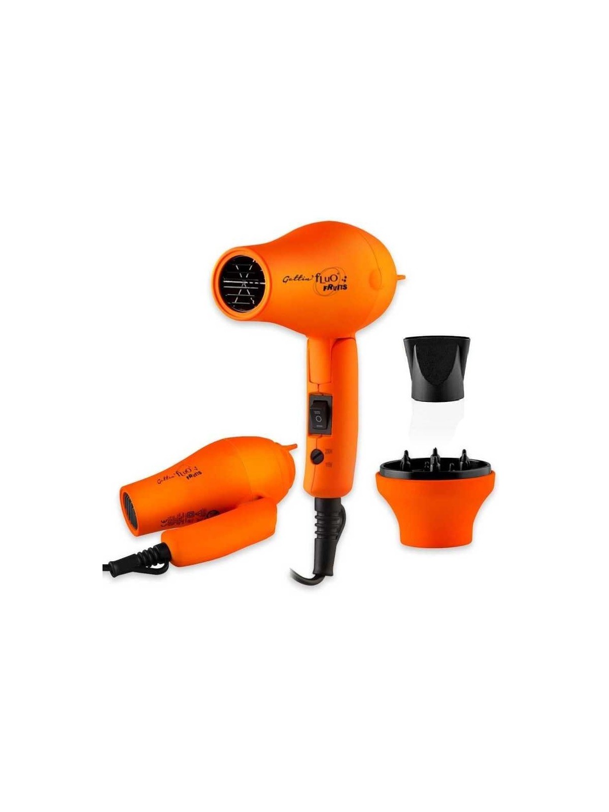 Gettin Fluo Asciugacapelli da Viaggio Orange Gettin Fluo | 24,27 €