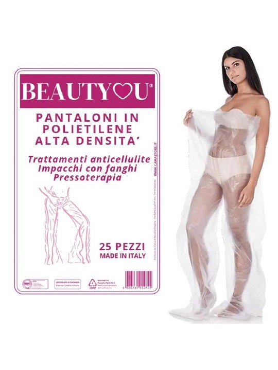 Pantaloni in Polietilene per Trattamenti Estetici 25 pezzi |PROFESSIONE CAPELLI