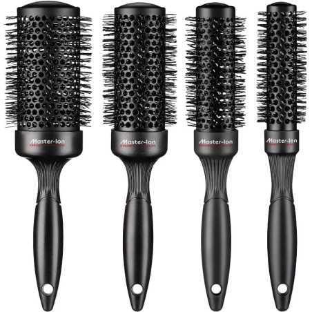 Xanitalia Kit 4 Spazzole Salon Pro Ceramic Argan