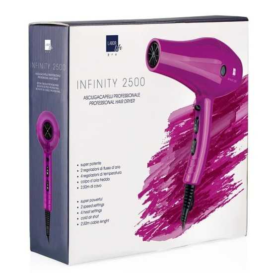 Labor Infinity 2500 Asciugacapelli Professionale Fucsia