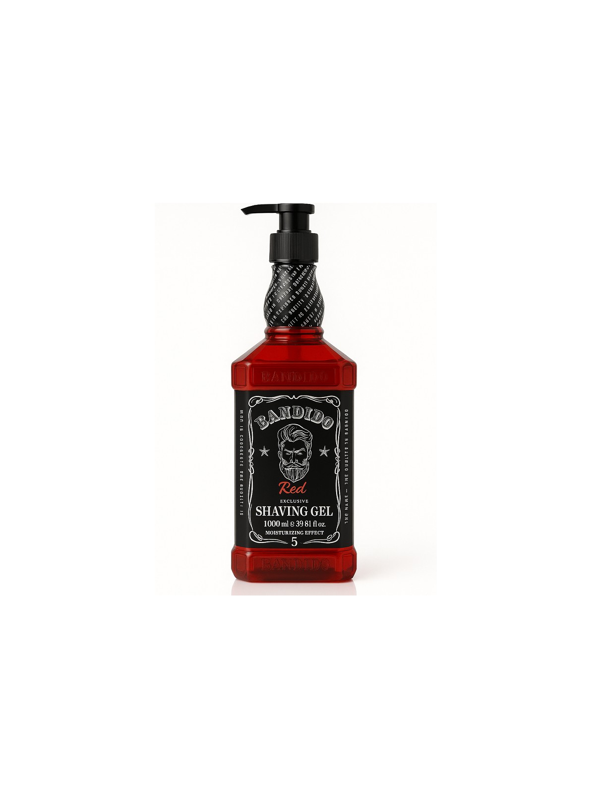 Bandido Shaving Gel da Barba Red 1000ml |Bandido