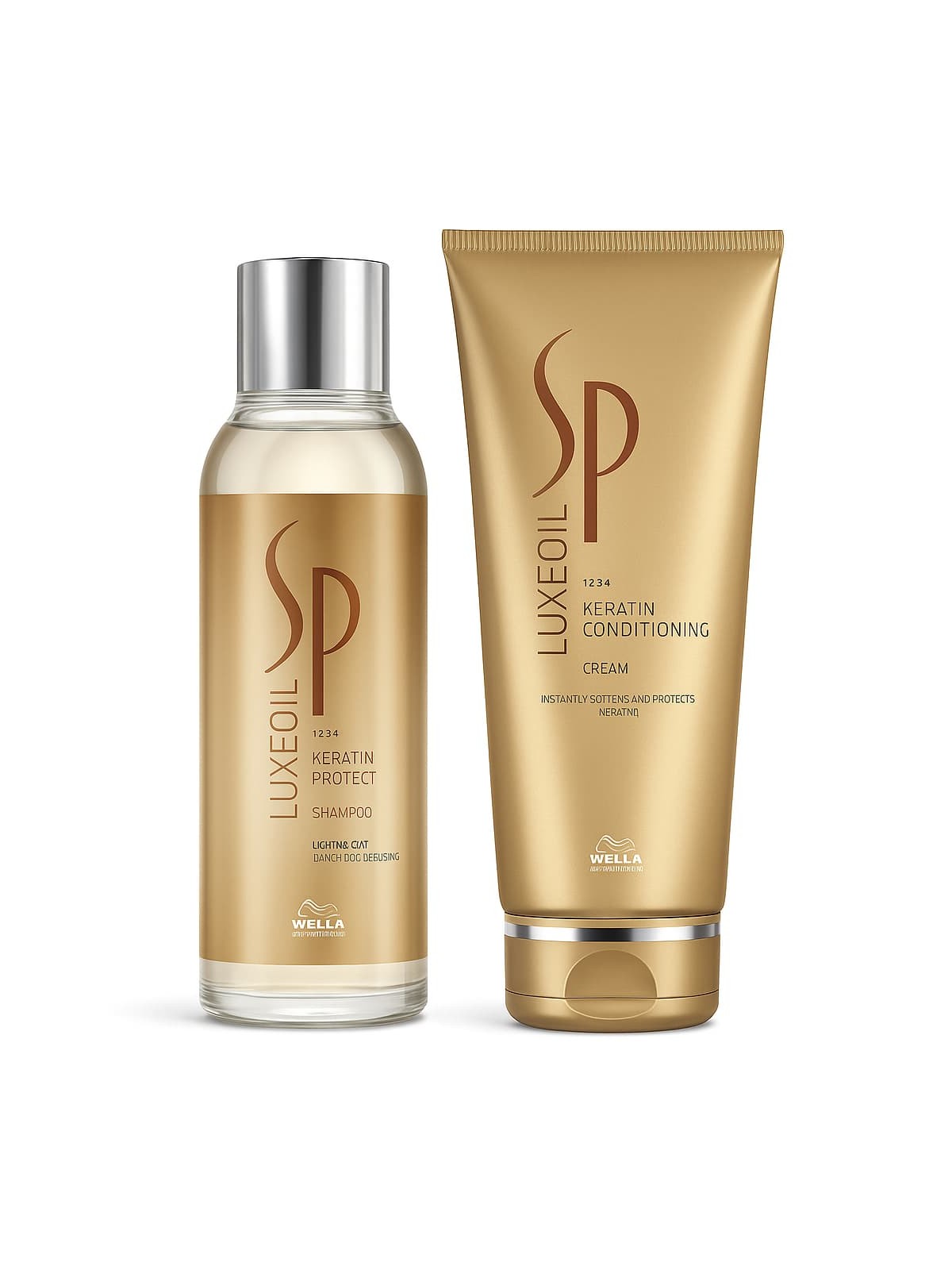 Wella SP Luxe Oil Keratine Shampoo 200ml Conditioning Cream 200ml |WELLA SP