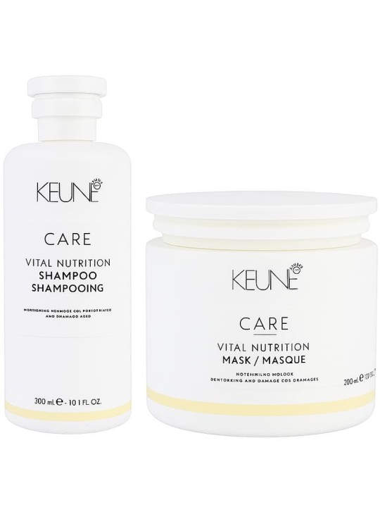 Keune Care Vital Nutrition Kit Shampoo e Mask |KEUNE
