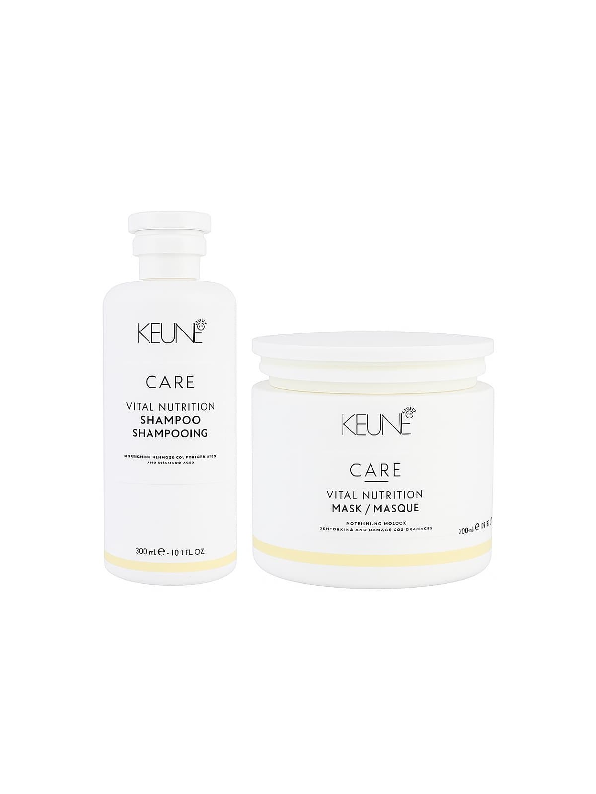Keune Care Vital Nutrition Kit Shampoo e Mask |KEUNE