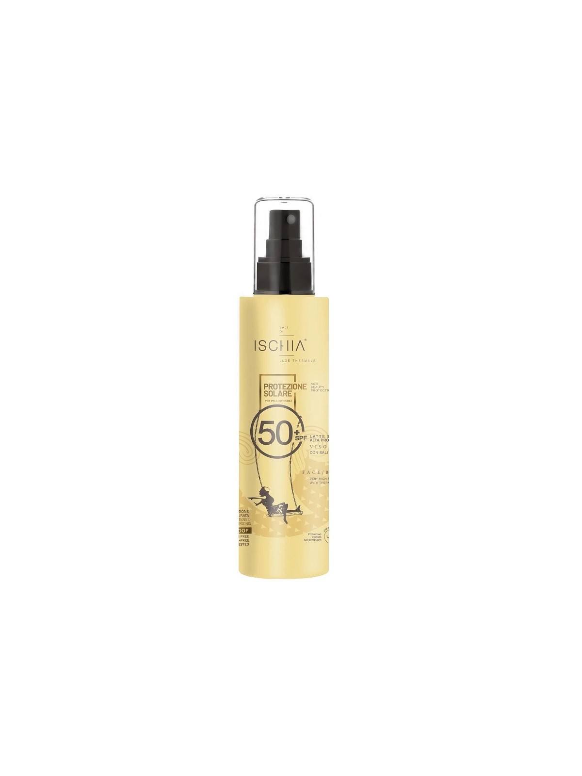 Ischia Latte Spray Solare Alta Protezione 50+ Spf 200ml |Ischia Eau Thermale