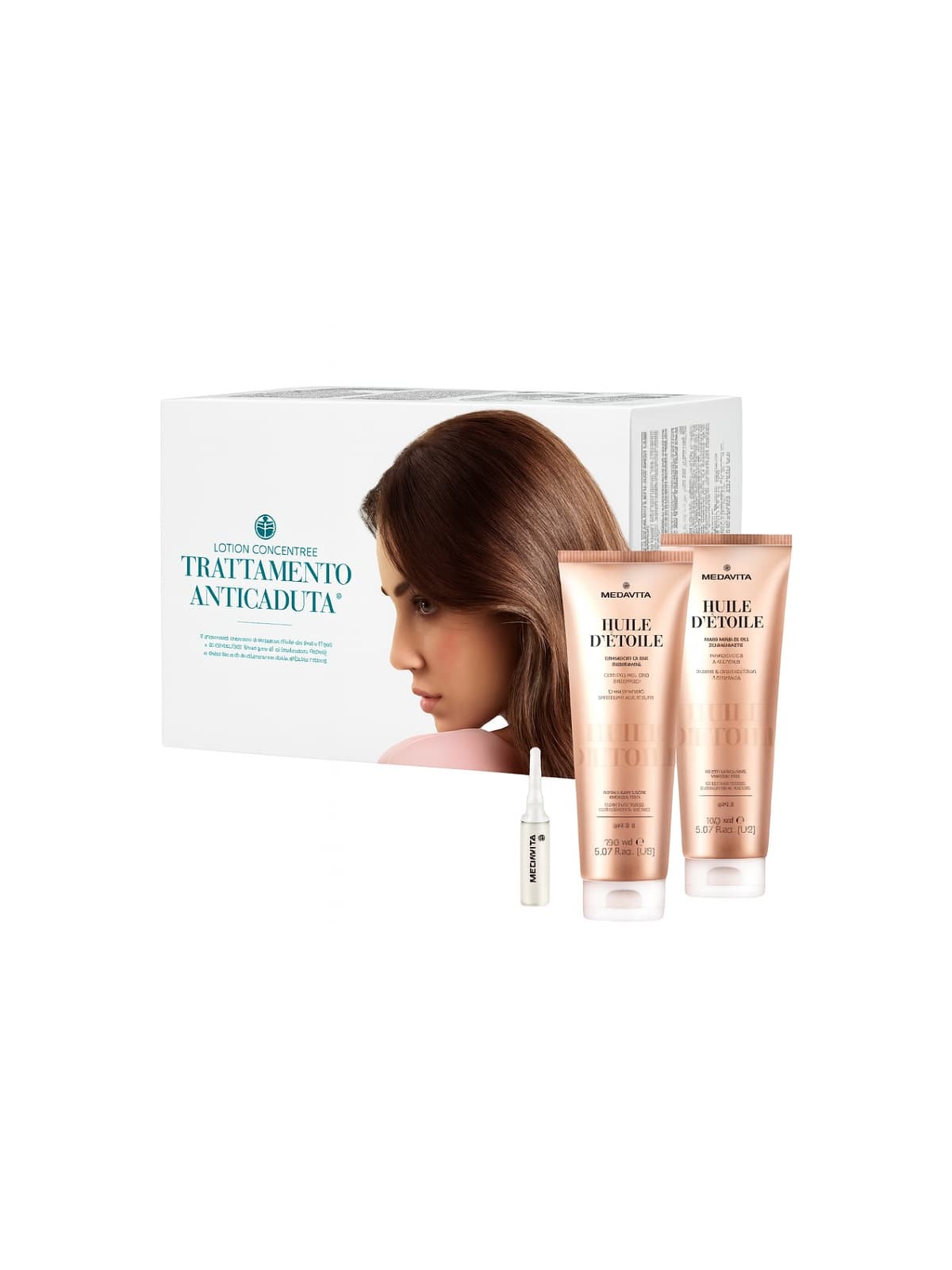 Medavita Kit Lotion Concentree Fiale + Shampoo + Maschera |MEDAVITA cura dei capelli