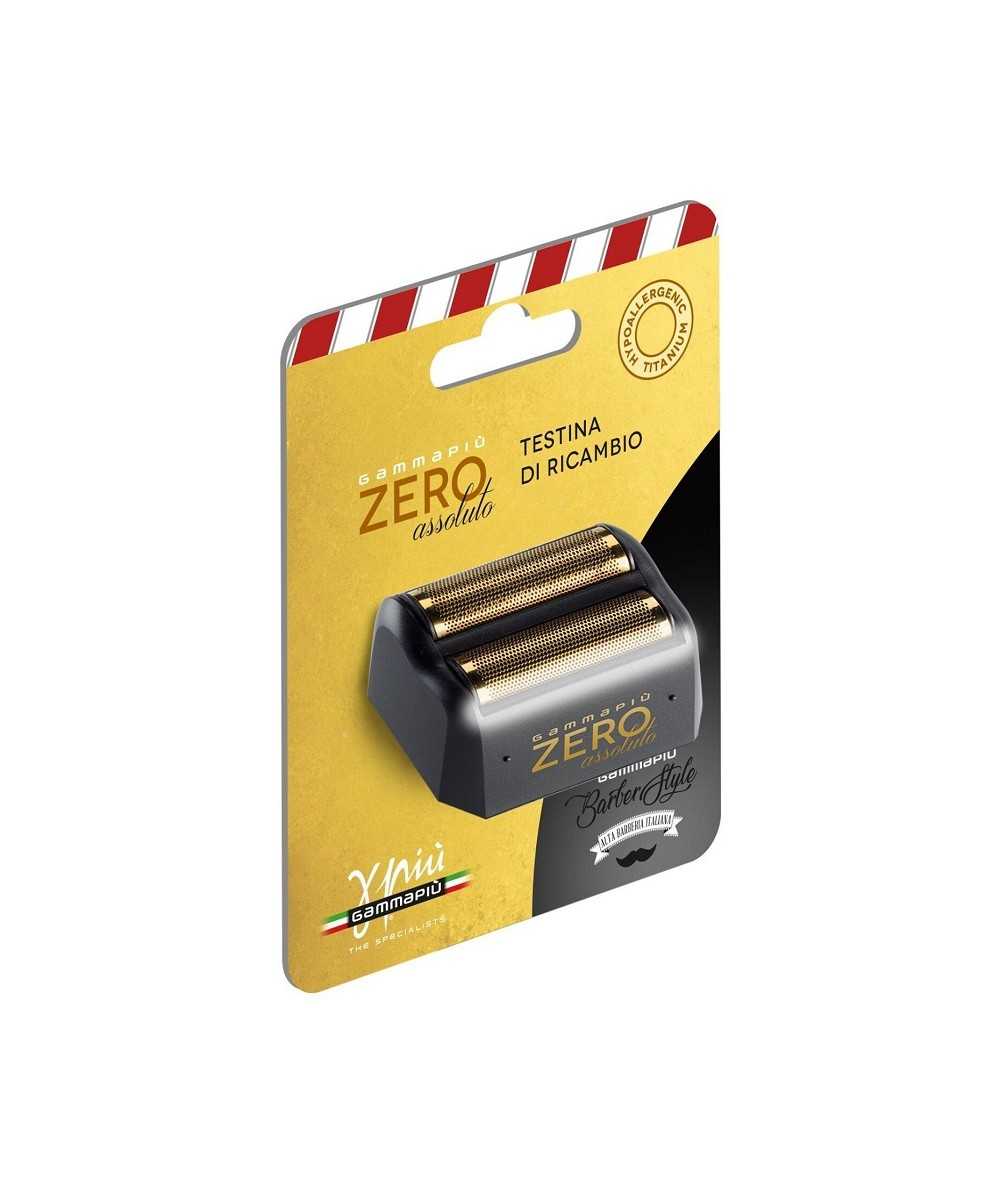 Gamma Più Testina Ricambio Rasoio Zero Assoluto Titanio