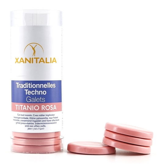 Xanitalia Dischetti Cera Depilatoria a Caldo Titanio Rosa