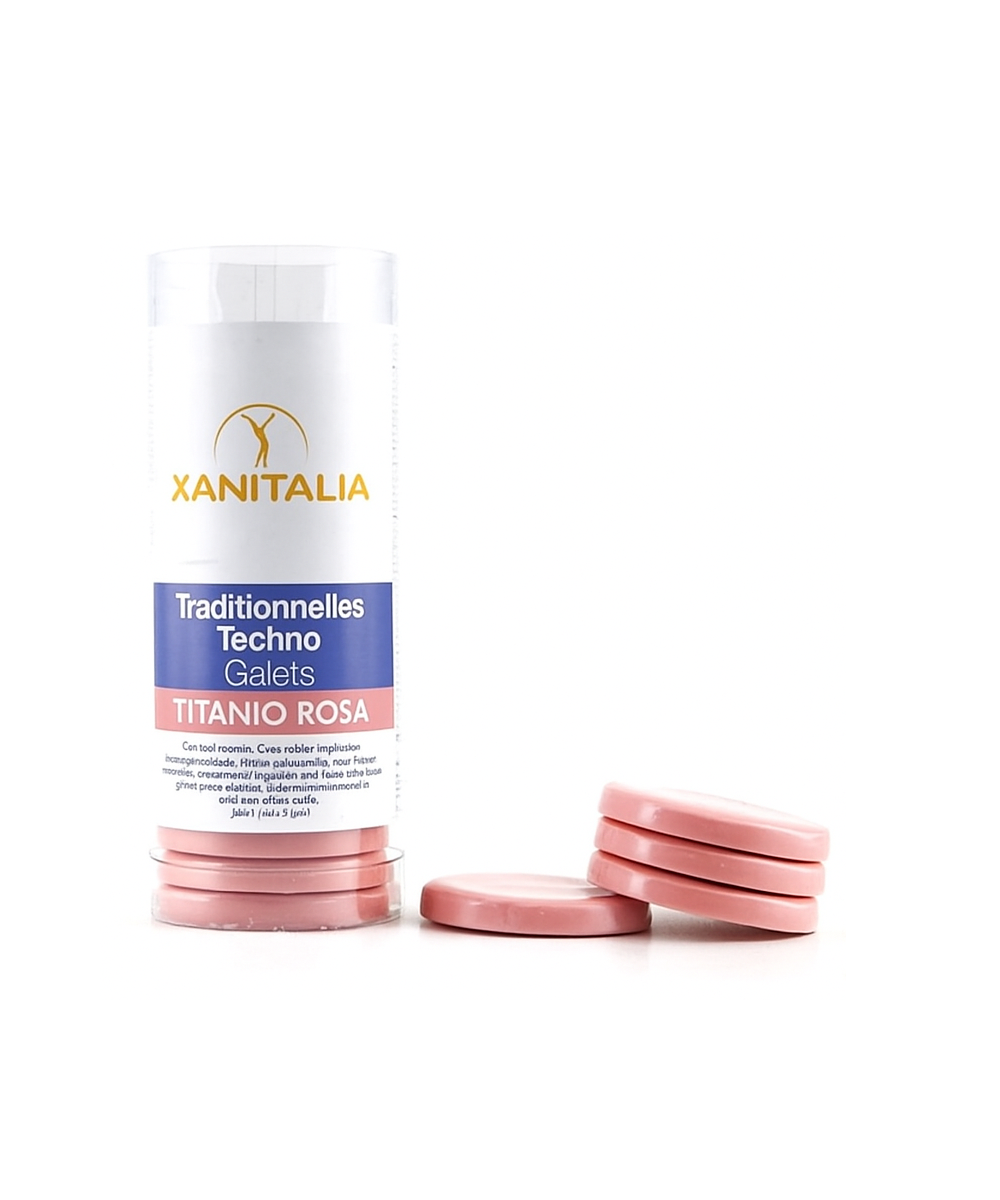 Xanitalia Dischetti Cera Depilatoria a Caldo Titanio Rosa