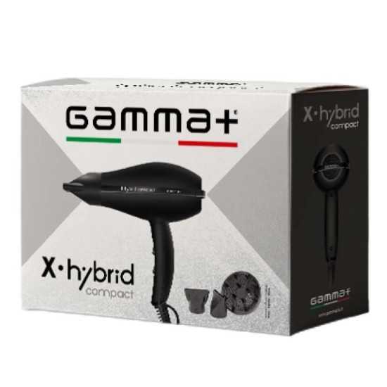 Gammapiù X Hybrid Compact Asciugacapelli Professionale Nero