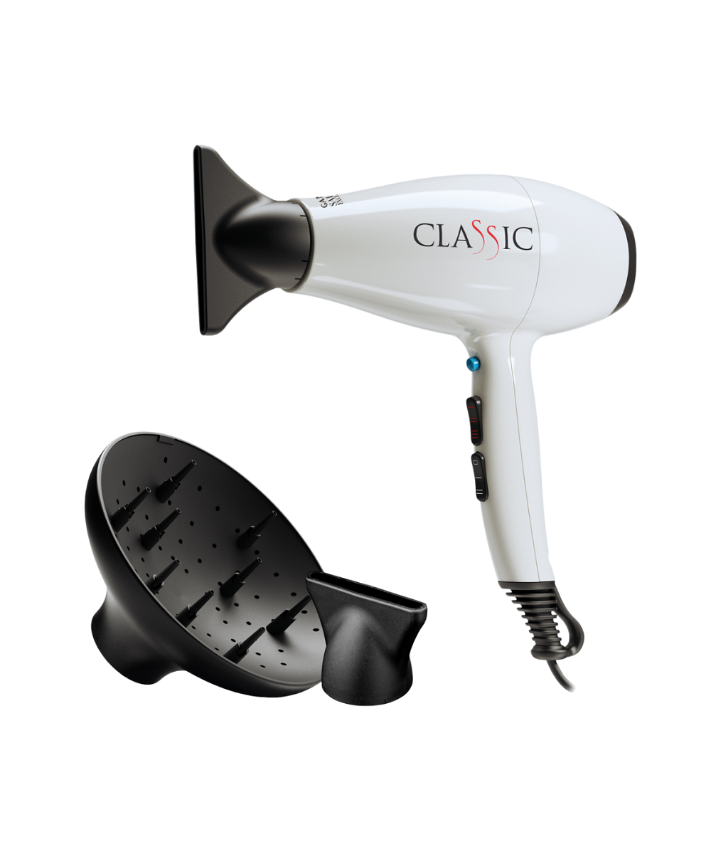 Gama Classic Asciugacapelli Professionale 2200w - Bianco