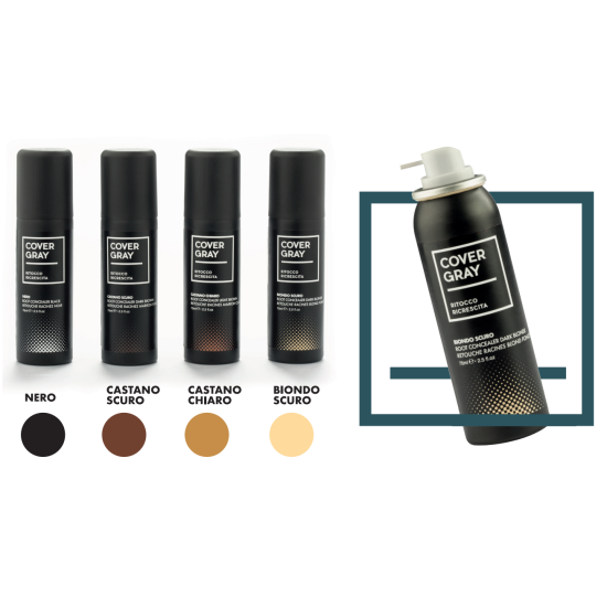 RICA RITOCCO SPRAY RICRESCITA COVER GRAY