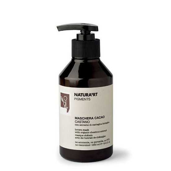 RICA NATURA'RT PIGMENTS MASCHERA CACAO CASTANO 250 ML