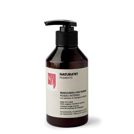 RICA NATURA'RT PIGMENTS MASCHERA UVA ROSSA ROSSO INTENSO 250ML