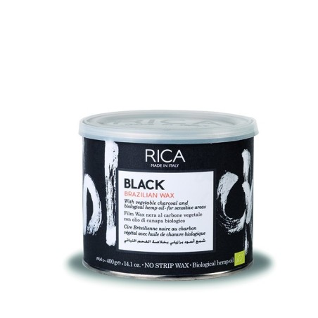 RICA BLACK BRASILIAN WAX CERETTA BRASILIANA 400ML