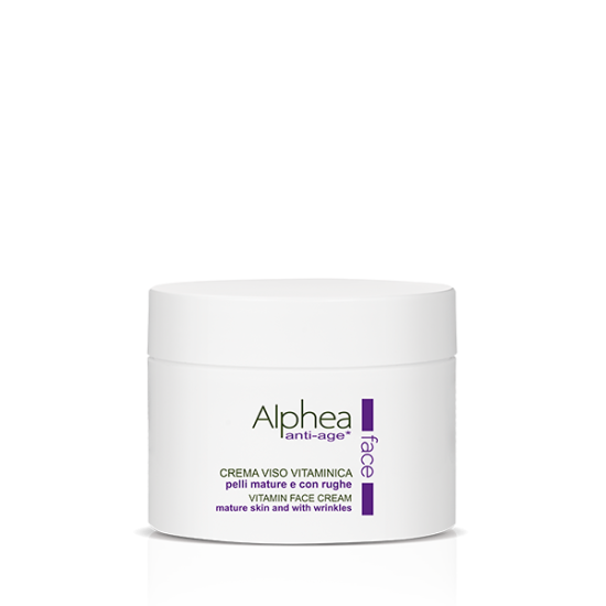 ALPHEA CREMA VISO VITAMINICA ANTI AGE PER PELLI MATURE E CON RUGHE 250ML