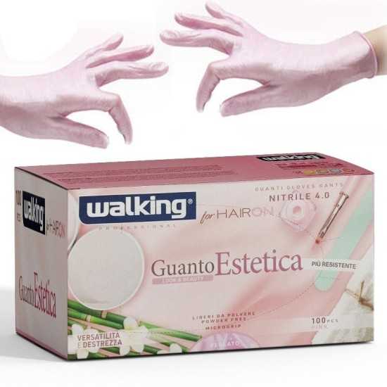 Walking Guanti Estetica Nitrile