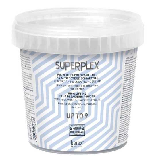 Superplex polvere decolorante blu 9 toni 400g