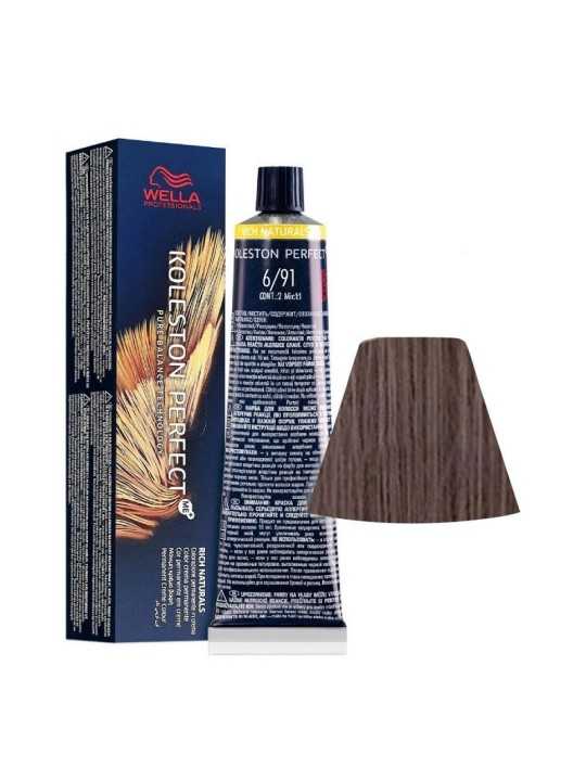Wella Koleston Perfect Me+ Rich Naturals 6/91 Biondo Scuro Cendrè Cenere