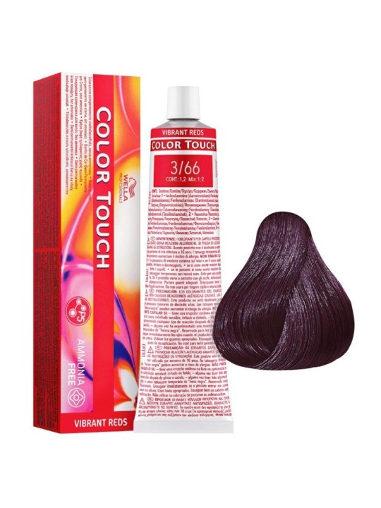 Wella Color Touch Vibrant Reds 3/66 Beaujolais Scuro 60ml