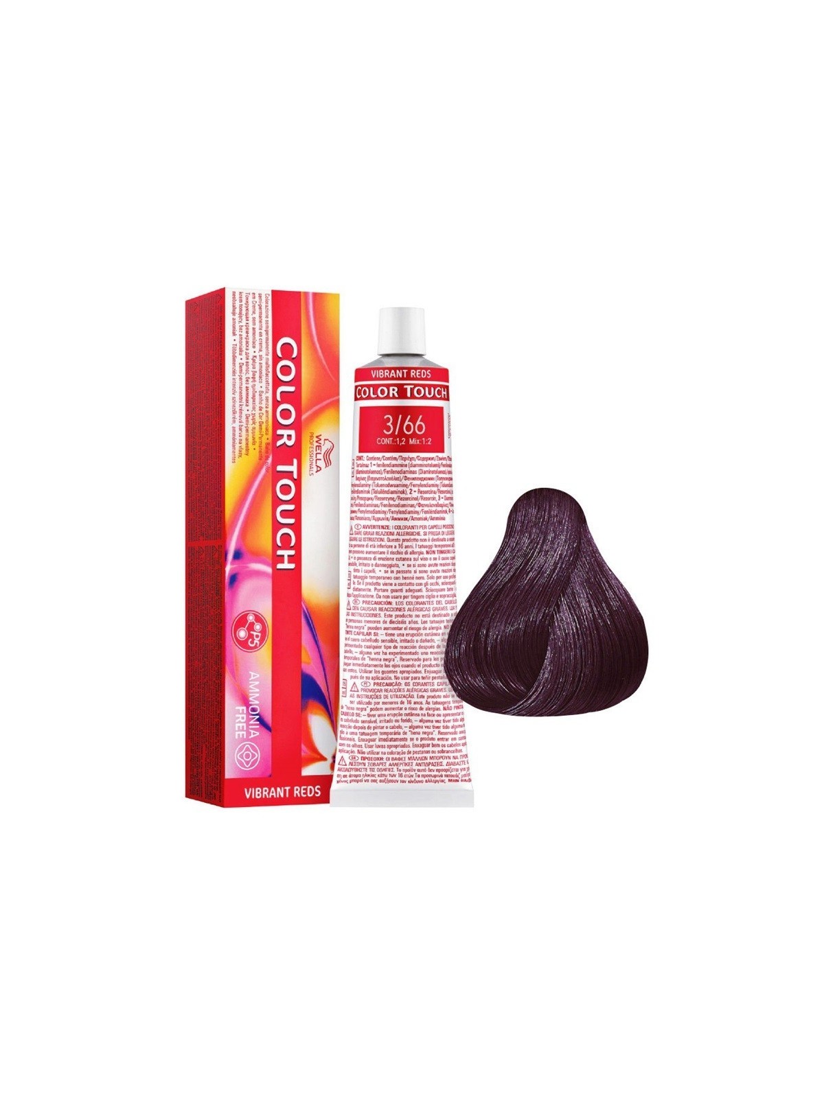 Wella Color Touch Vibrant Reds 3/66 Beaujolais Scuro 60ml