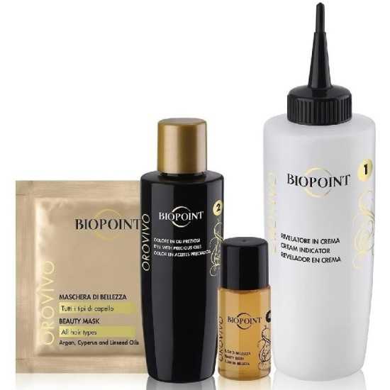 Biopoint Orovivo Elisir di Colore Kit Colorante 4.00 Castano