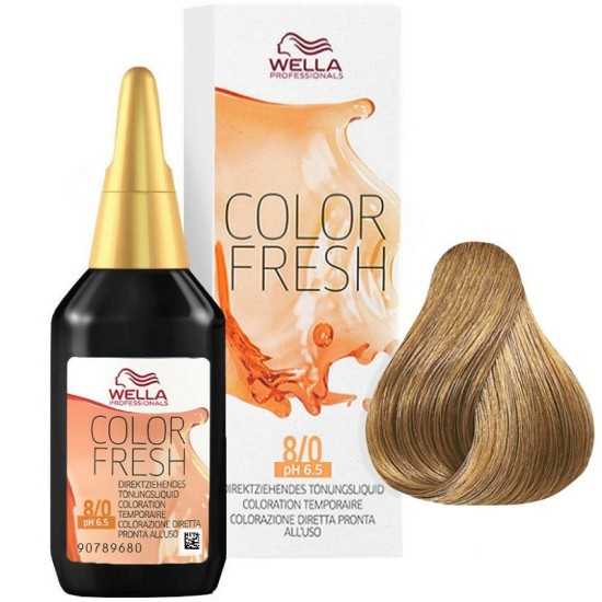 Wella Color Fresh 8/0 Biondo Chiaro 75ml